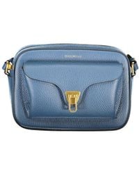 Coccinelle - Blue Leather S Bag - Lyst