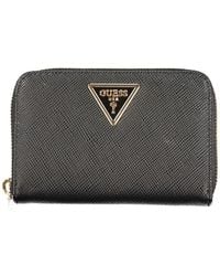 Guess - Nero Poliuretano Wallet - Lyst