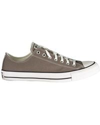 Converse - Gray Fabric Unisex Sneaker - Lyst