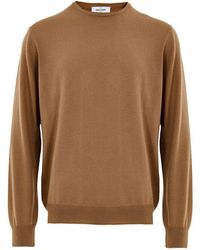Gran Sasso - Brown Wool Sweatshirt - Lyst