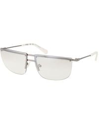 Guess - Rimless Rectangular Sunglasses - Lyst