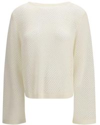 Allude - Fleece Wool Sweatshirt - Lyst