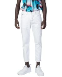 Antony Morato - White Cotton Jeans & Pant - Lyst