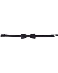Dolce & Gabbana - Stunning Patterned Silk Bow Tie - Lyst
