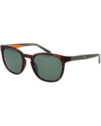 Timberland - Brown Stainless Steel Sunglasses - Lyst