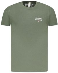 Accademia Militare - Verde Cotton Mens T - Lyst