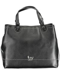 Byblos - Nero Polyurethane Handbag - Lyst