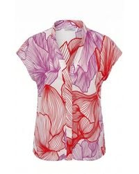 Malo - Red Cotton Shirt - Lyst