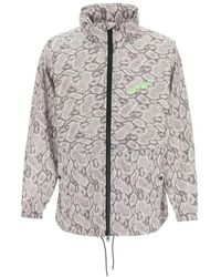 KENZO - Snakeskin Printed Jacket - Lyst