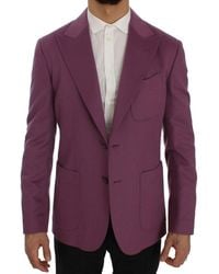 Dolce & Gabbana - Cashmere Slim Fit Blazer Jacket - Lyst