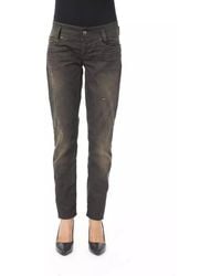 Byblos - Sleek Washed Effect Jeans - Lyst