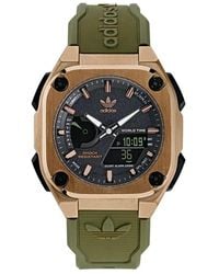 adidas - Green Silicone Watch - Lyst