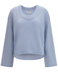Loulou de Saison - Blue Cashmere Sweater - Lyst
