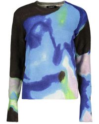 Desigual - Blue Acrylic 's Sweater - Lyst
