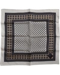Dolce & Gabbana - Patterned Square Foulard Scarf - Lyst