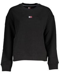 Tommy Hilfiger - Crew Neck Embroidered Logo Fleece Sweatshirt - Lyst