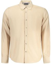 North Sails - Beige Cotton Men Shirt - Lyst