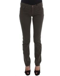 CoSTUME NATIONAL - Cotton Blend Slim Fit Jeans Clothing - Lyst