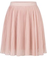 Trussardi - Pink Polyester Skirt - Lyst