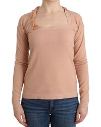 Ermanno Scervino - Chic Striped Wool Blend Sweater - Lyst