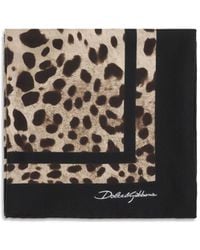 Dolce & Gabbana - Silk Scarf - Lyst