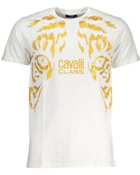 Roberto Cavalli - Cotton T-Shirt - Lyst
