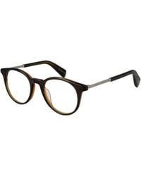 Yohji Yamamoto - Brown Plastic Glasses (frames) - Lyst