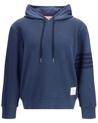 Thom Browne - Blue Cotton Sweatshirt - Lyst