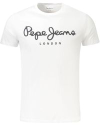 Pepe Jeans - Cotton Tshirt - Lyst