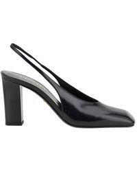 Prada - Calf Leather Pumps - Lyst