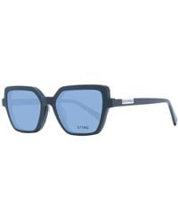 Sting - Blue Acetate & Plastic Glasses (frames) - Lyst