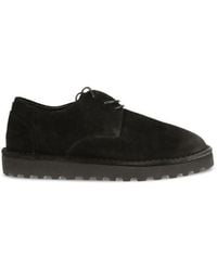 Marsèll - Black Calf Leather Bos Taurus Oxfords And Derbies - Lyst