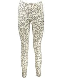Fila - White Cotton 's Legging - Lyst