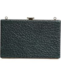 Dolce & Gabbana - Leather Clutch Evening Crossbody Bag - Lyst