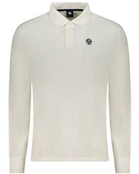 North Sails - White Cotton Men's Polo Shirt - Lyst