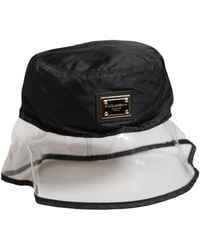 Dolce & Gabbana - Plastic Fisherman Bucket Capello Hat Polyester - Lyst