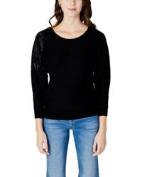 Guess - Black Viscose Tops & T - Lyst
