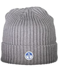 North Sails - Gray Cotton Men Cap - Lyst