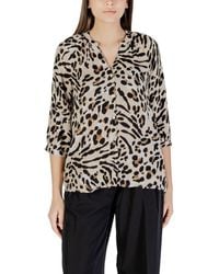 Ichi - Viscose Shirt - Lyst