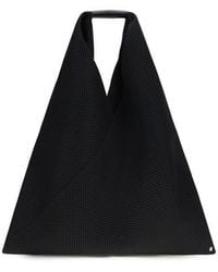 MM6 by Maison Margiela - Black Polyester Shoulder Bag - Lyst