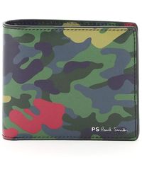 PS by Paul Smith Camo Wallet - Green