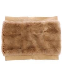 Dolce & Gabbana - Mink Fur Scarf Foulard Neck Wrap - Lyst