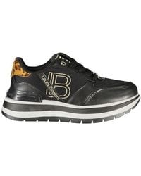 Laura Biagiotti - Black Polyester Sneaker - Lyst