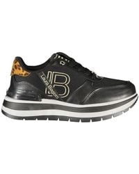 Laura Biagiotti - Black Polyester Sneaker - Lyst