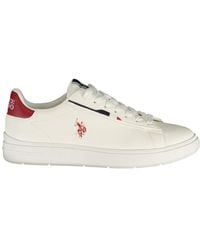 U.S. POLO ASSN. - White Polyurethane Men's Sneaker - Lyst