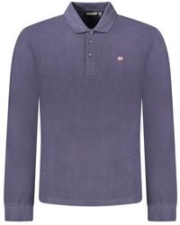 Napapijri - Cotton Polo Shirt - Lyst