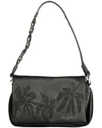 Desigual - Black Polyurethane 's Bag - Lyst