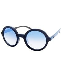 adidas - Blue Plastic Sunglasses - Lyst