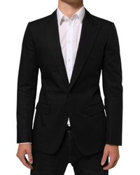 Dolce & Gabbana - Wool 2 Buttons Suit Jacket Blazer - Lyst
