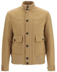 Lardini - Beige Wool Oves Aries Full - Lyst